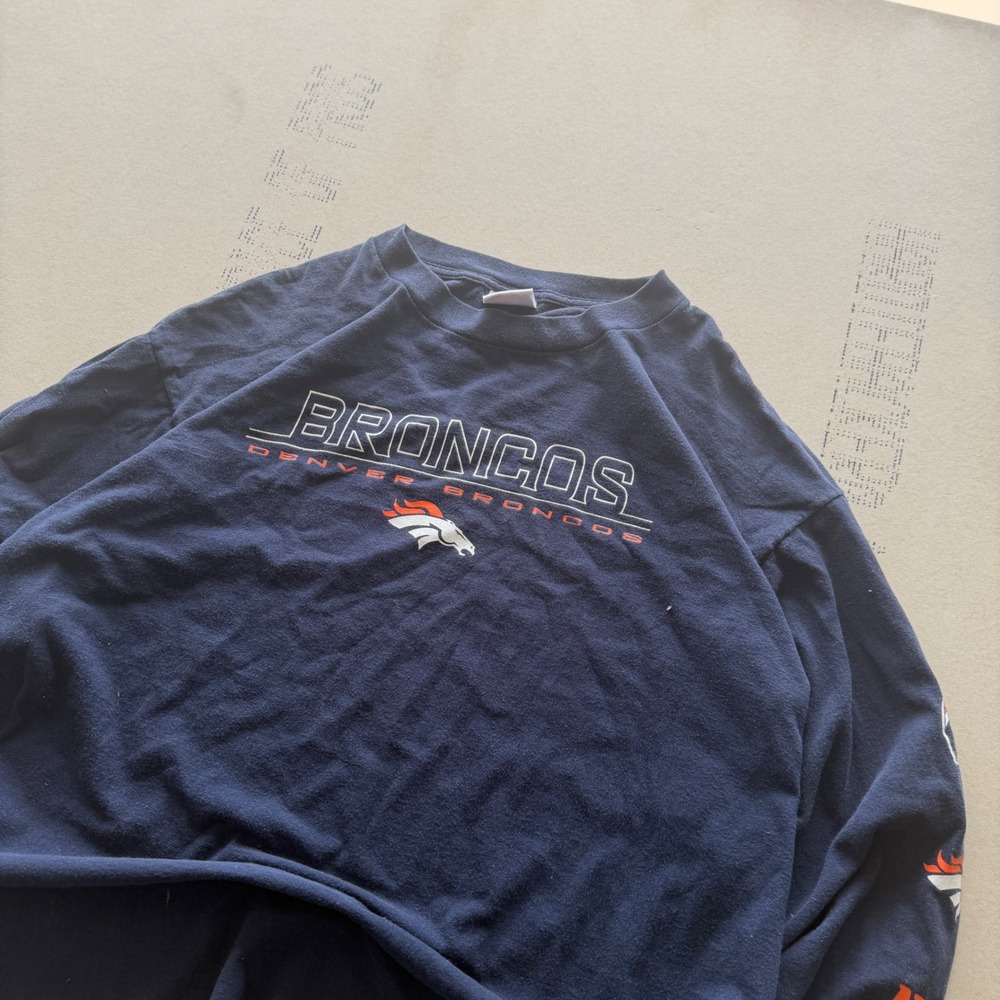 Y2K NFL Denver Broncos Long Sleeve T-shirt